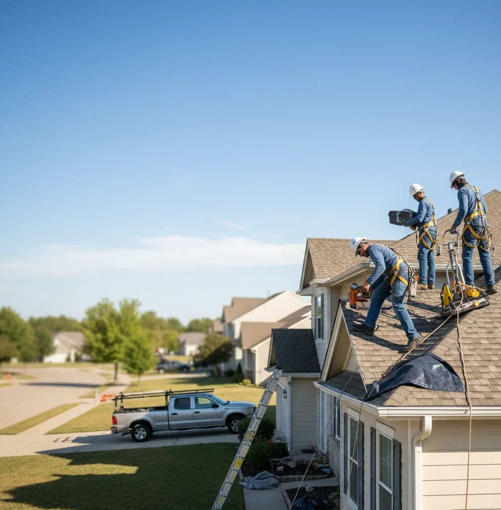 Roof Repair in Cabot